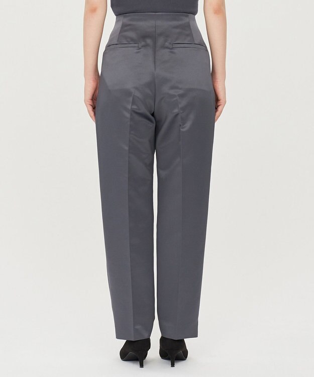 uncrave ラスターサテン パンツ（uncrave WHITE） スレート