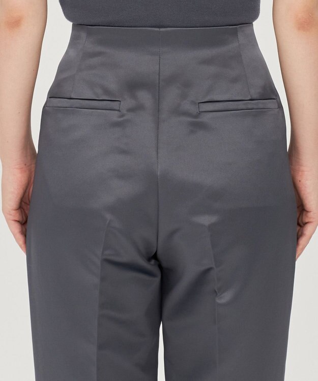 uncrave ラスターサテン パンツ（uncrave WHITE） スレート