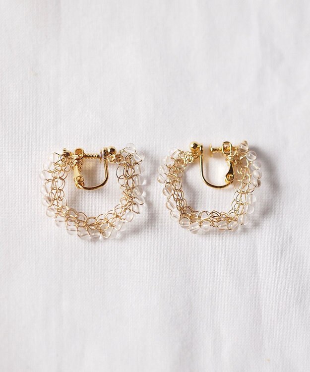 CASUMINO sweet pie QZ mini イヤリング gold