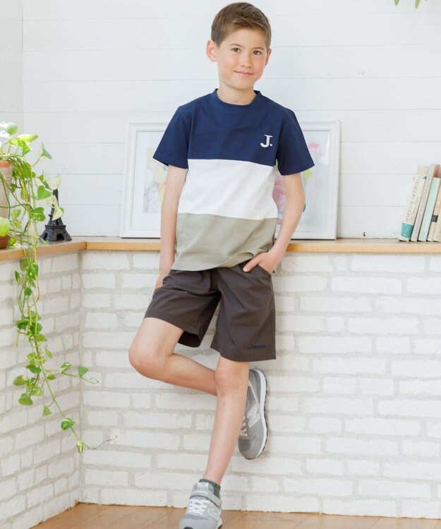 J.PRESS KIDS 【110-130㎝】デイリー ショートパンツ ブラウン系