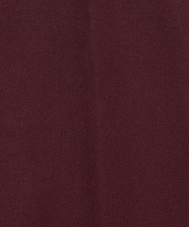 JOSEPH ギャバジンストレッチ　フィットフレアートラウザーズ Merlot