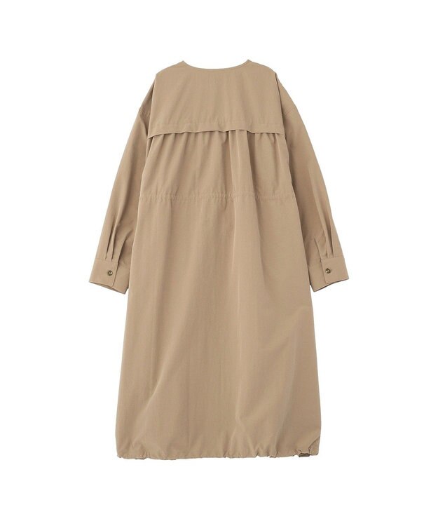 Green Parks ギャザードロストワンピース Beige