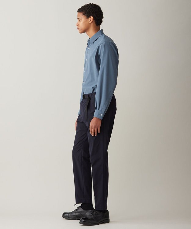 UNFILO MENS 【男女兼用】コンフォート レギュラーカラーシャツ [24年秋冬商品] ダークブルー