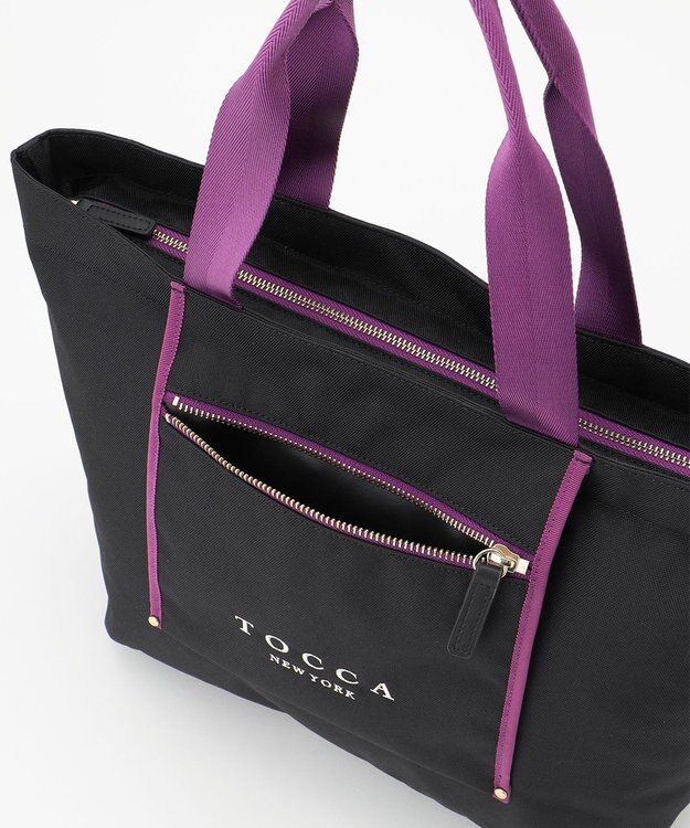 TOCCA 【WEB限定＆一部店舗限定】STRADA TOTE トートバッグ ブラック系
