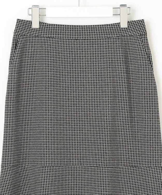 J.PRESS LADIES S 【洗える】ジャカード フレアー スカート ブラック系5