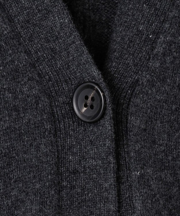 BEIGE， PROTAGONISTA / ビックカーディガン Charcoal