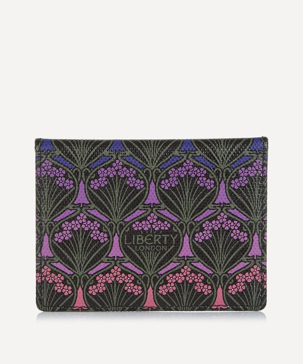 LIBERTY. ダスク アイフィス トラベル カード ホルダー パープル