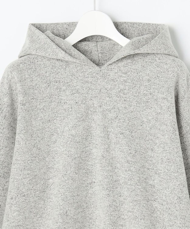 自由区 L ウールブークレ フーディー グレー
