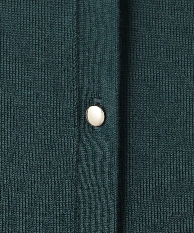 23区 【洗える/アンサンブル対応】サステナブルウール カーディガン グリーン系