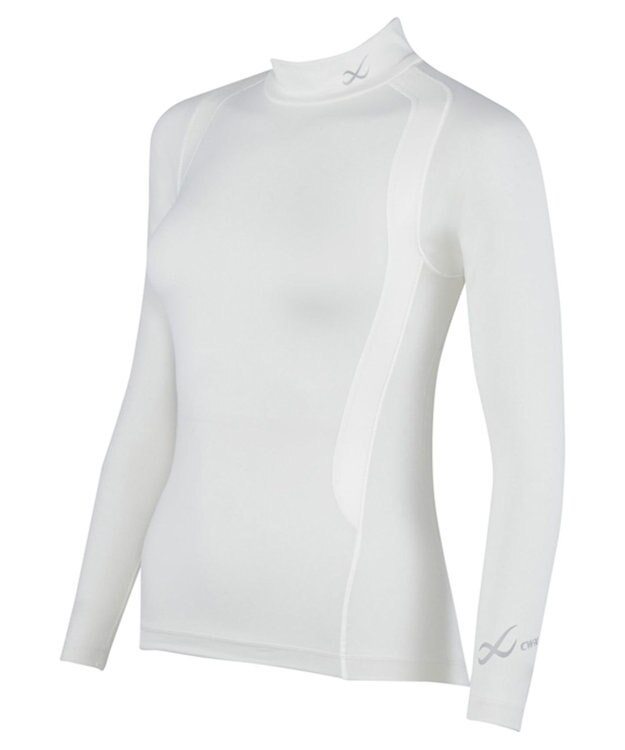 CW-X 【WOMEN】 CW-X 機能性トップス 【JYURYU TOP】 ハイネック 長袖 肩が動かしやすくなる 運動時の疲労を軽減 ゴルフ 球技 マラソン JAY009 /ワコール アイボリー
