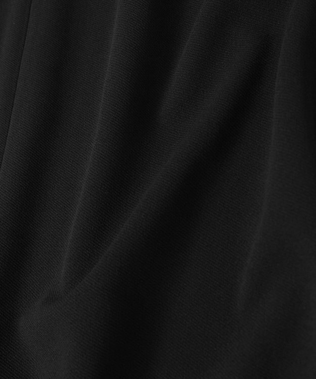 Green Parks Ｏ．洗えてストレッチ　Ｖネックジャンスカ Black