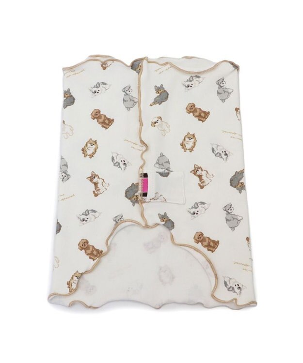 PET PARADISE ペットパラダイス makokoro ペティヒート 腹巻 中型犬 白～オフホワイト