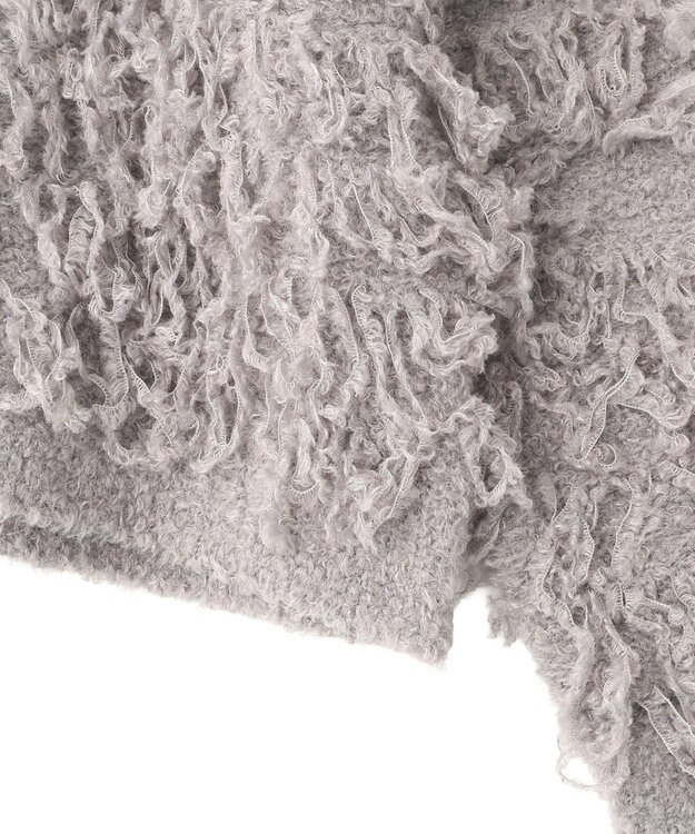 CRAFT STANDARD BOUTIQUE ループ編みニットプルオーバー Gray