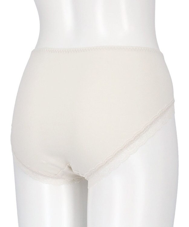 WACOAL ショーツ 【ハグするブラ】 BXB418とペア はきこみ丈ふつう 綿混(バック) レディース PXB218 /ワコール アイボリー