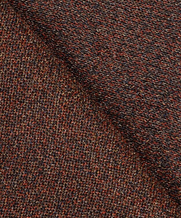 自由区 【カタログ掲載】カラーミックスラメ カーディガン ローズ