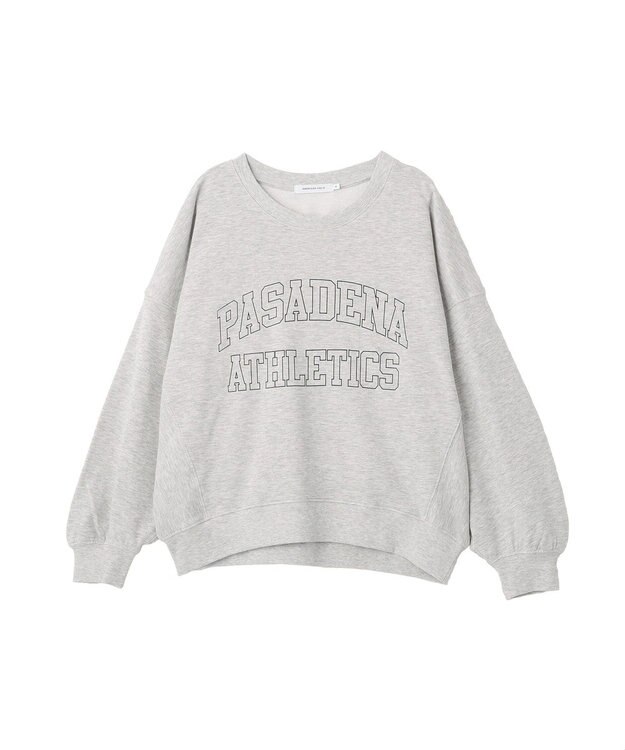 AMERICAN HOLIC カレッジロゴドルマンスウェット Ivory