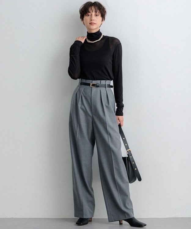 23区 【Oggi4月号掲載】スクエアバックル ベルト ゴールド系