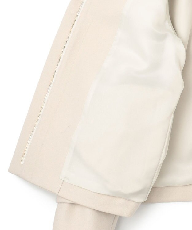 BEIGE， CHABANAIS / フード付きコート Ecru