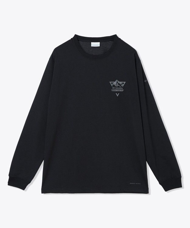 Columbia Columbia/ アーバンハイクグラフィックロングスリーブTシャツ /コロンビア Black Front Print