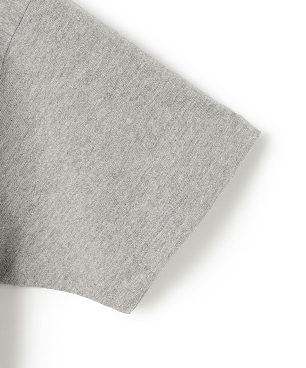 J.PRESS YORK STREET 【UNISEX】カレッジロゴTシャツ ライトグレー系