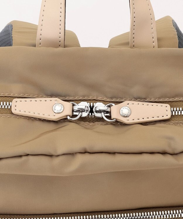 Y'SACCS ポリエステルツイル リュックサック ベージュ