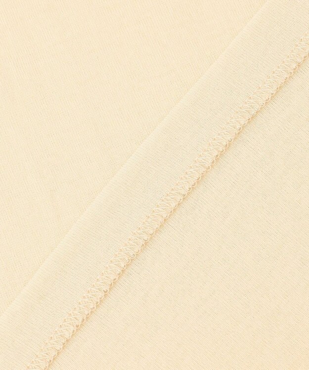 BEIGE， 【洗える】SORE / シアーコットンクルーネックカットソー Cream