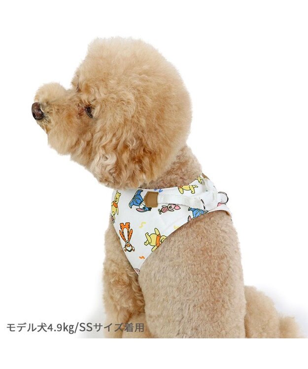 PET PARADISE ディズニー くまのプーさん ベストハーネス 《ウェーブ柄》 ４Ｓ /３Ｓ 小型犬 ウェーブ柄