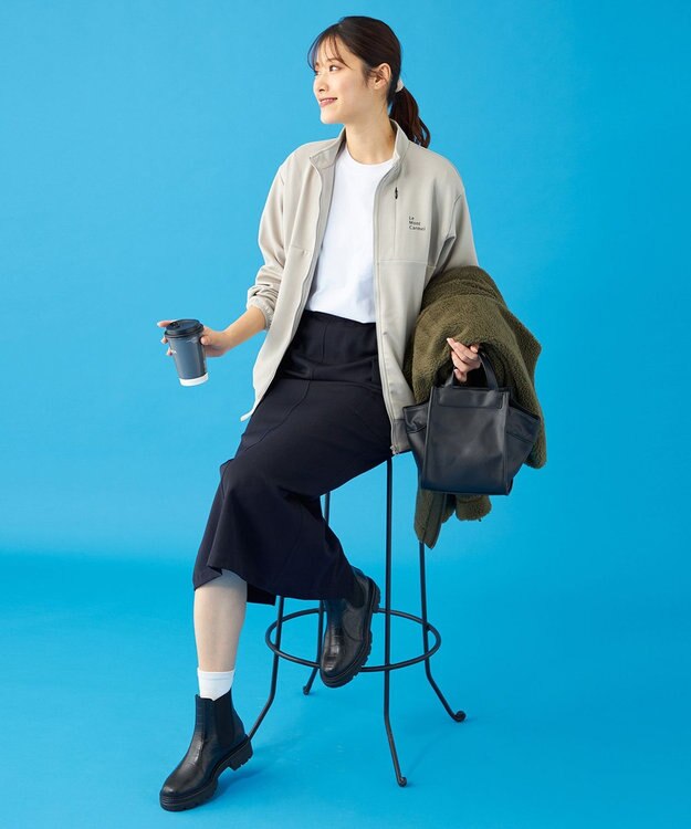 SHARE PARK LADIES 【UVカット・吸水速乾・ストレッチ・軽量・アンチピリング 】ダンボールトラックジャケット（S・Mサイズ） ベージュ系