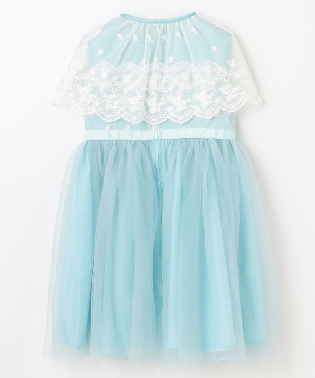 組曲 KIDS 【110-140㎝】ケープセット ドレス ミントグリーン