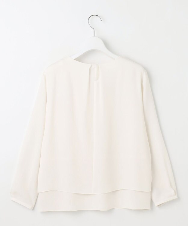 J.PRESS LADIES プルエラツイル レイヤード カットソー ライトベージュ系