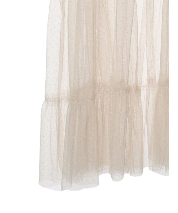 AMERICAN HOLIC チュールキャミワンピース Ivory