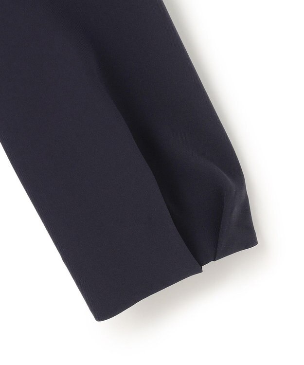 23区 【VERYコラボ】トリアセダブルジョーゼット レース襟 ブラウス ネイビー系