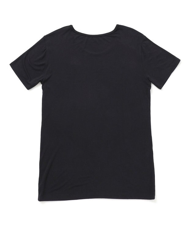 23区GOLF 【MEN】TTON なめらかレーヨン半袖Ｔシャツ ブラック系