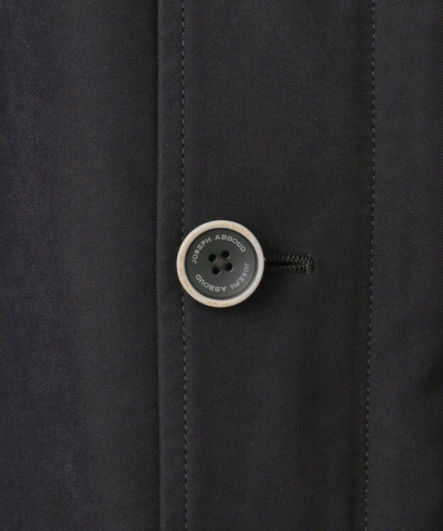 JOSEPH ABBOUD 【ストレッチ/パウダータッチ/JAPANファブリック】アーティローザストレッチ コート ブラック系
