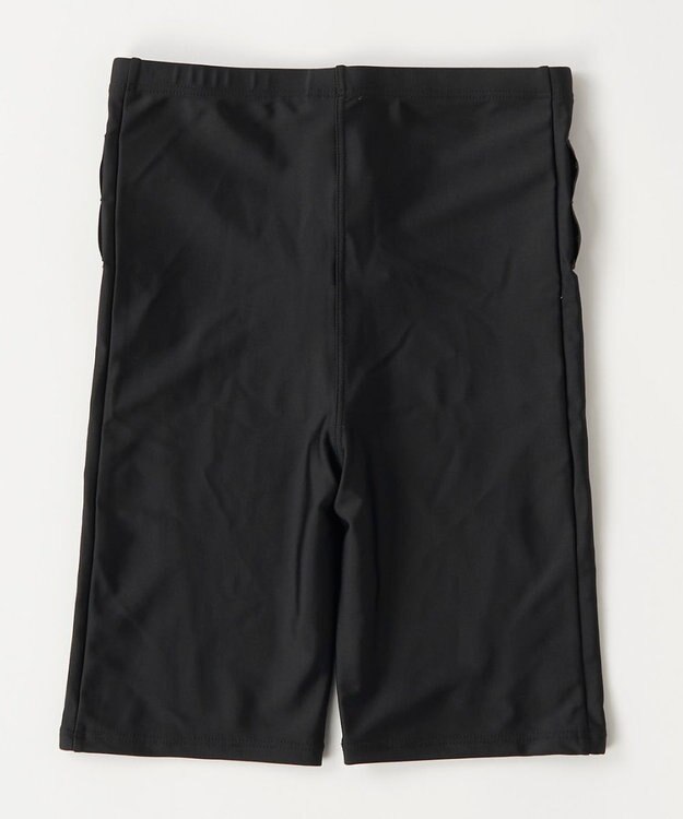 OP／FILA タンキニフルジップフィットネス水着 ブラック×ターコイズ