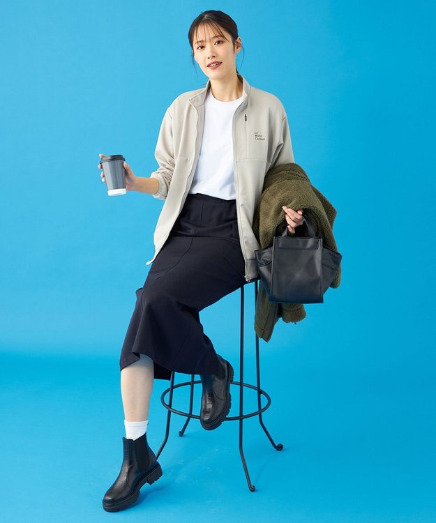 SHARE PARK LADIES 【UVカット・吸水速乾・ストレッチ・軽量・アンチピリング 】ダンボールトラックジャケット（S・Mサイズ） ベージュ系