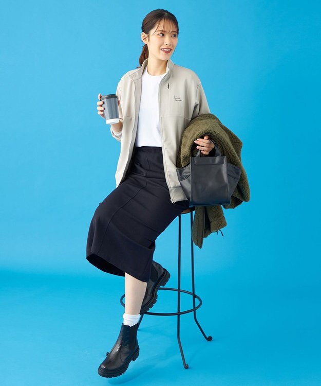 SHARE PARK LADIES 【UVカット・吸水速乾・ストレッチ・軽量・アンチピリング 】ダンボールトラックジャケット（S・Mサイズ） ベージュ系