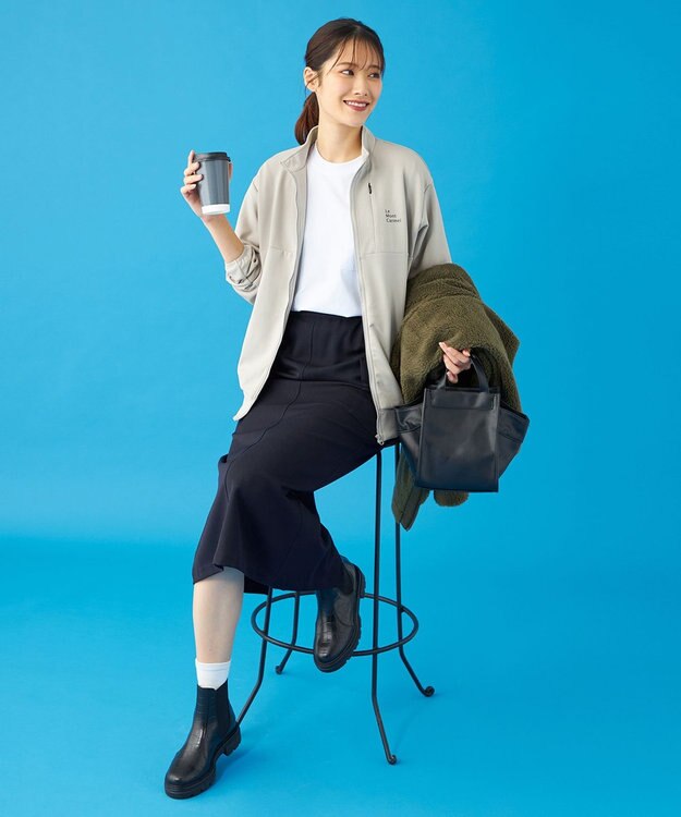 SHARE PARK LADIES 【UVカット・吸水速乾・ストレッチ・軽量・アンチピリング 】ダンボールトラックジャケット（S・Mサイズ） ベージュ系