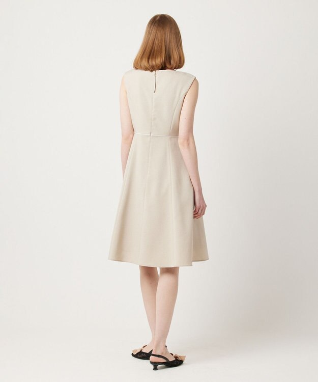 TOCCA 【大人百花掲載】【洗える！】AFTERNOON ドレス ベージュ系