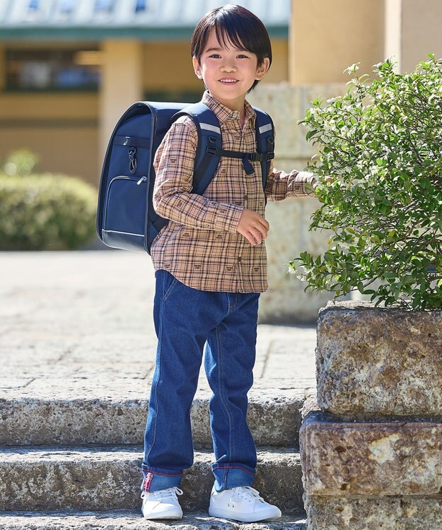 MIKI HOUSE HOT BISCUITS 【ミキハウス】 ナイロンランドセル【箱入】 紺