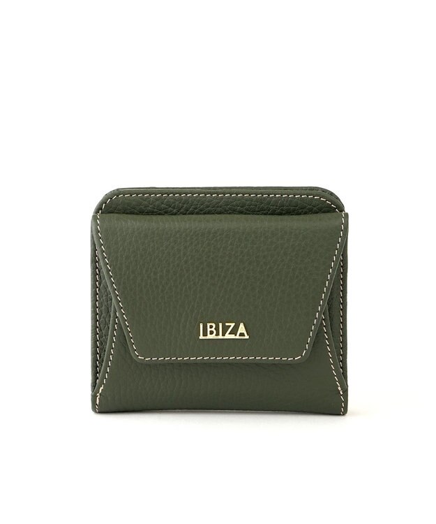 IBIZA クラシカ　BOXコインケース付折り財布 緑