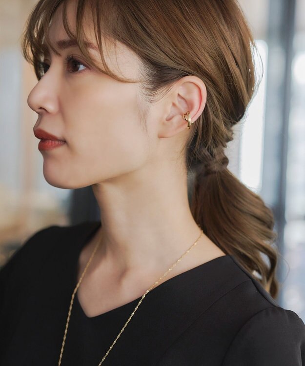 Tiaclasse ツイストイヤーカフ ゴールド