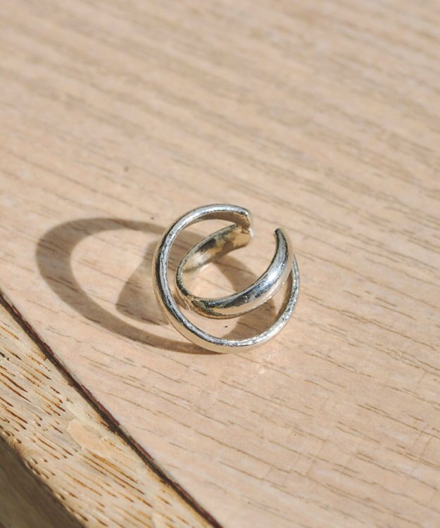 Tiaclasse ツイストイヤーカフ シルバー