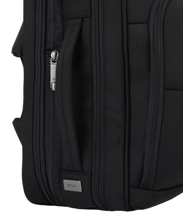 ACE BAGS & LUGGAGE ace. デヴェル ビジネスリュック  B4サイズ 15.6インチPC収納 21/29L 1520g 3way エキスパンド 20266 ブラック×ネイビー