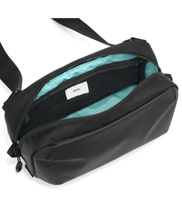 ACE BAGS & LUGGAGE ace. ラグレンティスクロス ショルダーバッグ 横 撥水 68792 エース ブラック