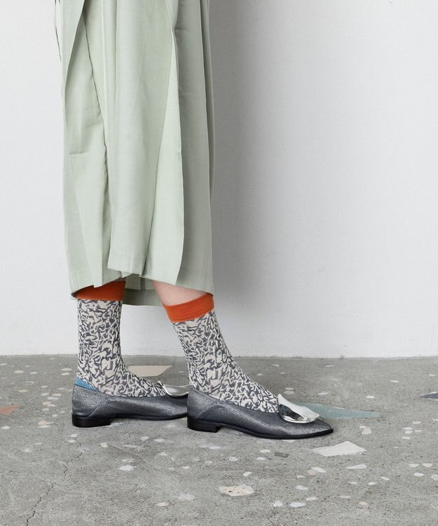 TRICOTE バンピーセサミソックス 39NAVY