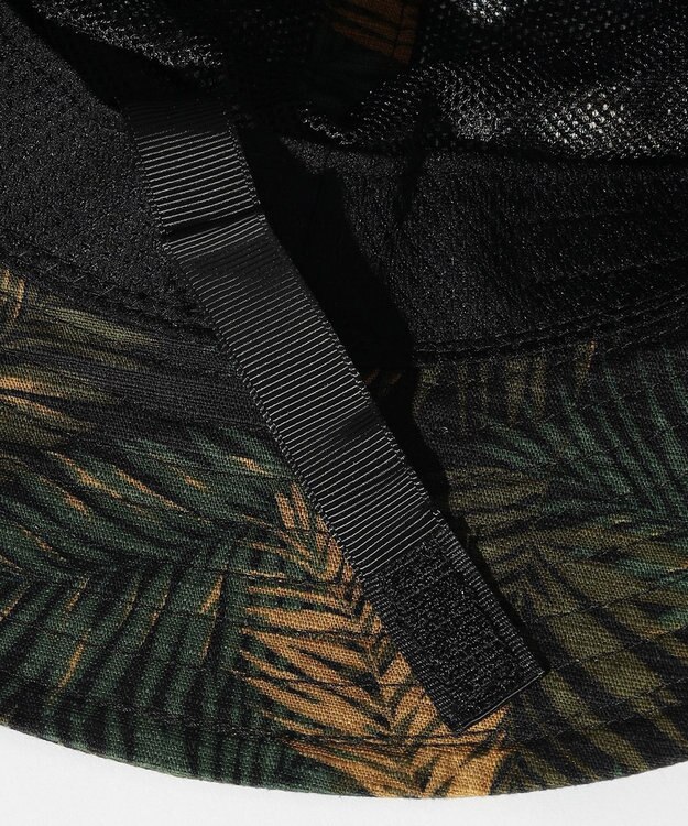 JOSEPH ABBOUD MOUNTAIN 【折り畳み可】ジャングルリーフプリント ポケッタブルバケット ハット ダークグリーン系6