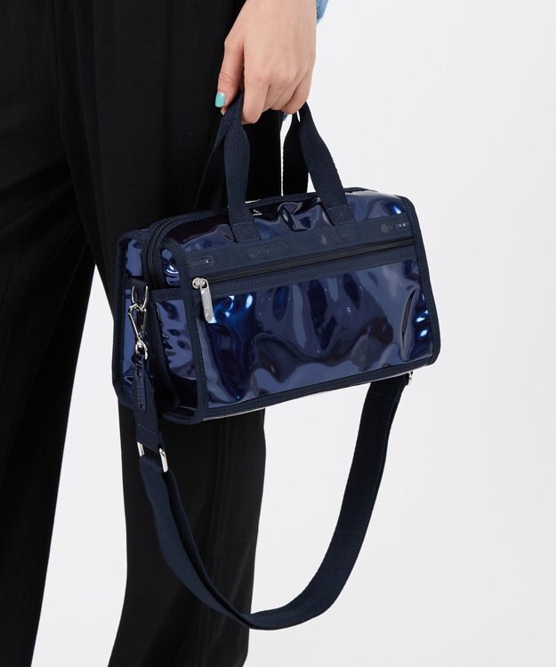 LeSportsac MIR MINI DUFFEL CROSSBDY/サファイア サファイア