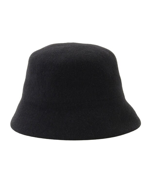 MOONBAT FURLA(フルラ)ロゴ付き バスクハット 帽子 UVカット サイズ調整 ブラック