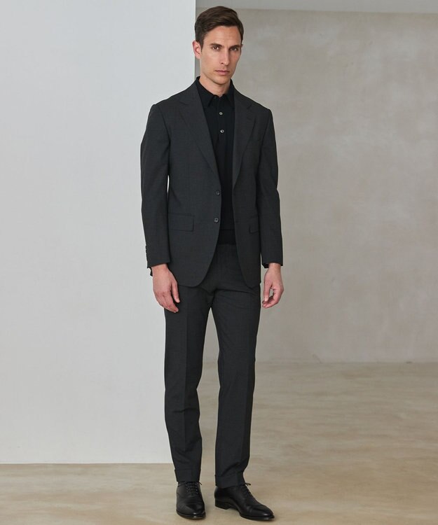 GOTAIRIKU 次世代スーツ【2WAYストレッチ/透湿性/シワになりにくい】ハイスペック2WAYストレッチスーツ グレー系